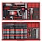 Teng Tools 637 Piece PRO35 37 Inch Wide EVA Foam Red Roller Cabinet Hand Tool Kit - TKW37R637F - alternate 4