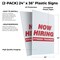 Signmission Fitness Trainers, Plastic Signs Only 24 Inch x 36 Inch, Corrugated Plastic, 2PK CSB-2436-2PACK-FITNESS TRAINERS - alternate 2