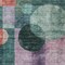 Homeroots 5' X 8' Green Copper And Purple Geometric Washable Indoor Outdoor Area Rug 604325 - alternate 8