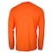 Dome75 Long Sleeve Shirt, Enhanced Visibility, Polyester, HiVis Orange, XL DSL1401 - alternate 5
