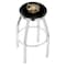 Holland Bar Stool Co 30" Chrome US Military Academy ARMY Swivel Bar Stool, Accent Ring L8C2C30USMilA - alternate 1