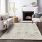 Homeroots 10' X 14' Beige Brown And Green Oriental Washable Indoor Outdoor Area Rug 598021 - alternate 4