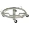 Zoro Select DrumDolly, 30galto55gal, 30.875inL, Silver DRUM-DRH-HR-TLT - alternate 2
