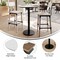 Flash Furniture 31.25" RND Tabletop, Seamless Surface Technology, White Faux Marble, 18" Round Black Bar Height Base ST-RD31-WHMAR-TR18B-GG - alternate 7