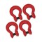 Mytee Products 1/2in Omega Coupling Link Grade 80, 10,600 lbs Load Capacity, 4PK OL-12-G80x4 - alternate 1