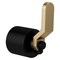Brizo Litze Single-Handle Freestanding Tub Filler Handle Kit, Industrial Lever Matte Black/Luxe Gold HL7034-BLGL - alternate 2