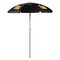 Picnic Time Family Of Brands NCAA Pittsburgh Panthers Outdoor Canopy Sunshade Beach Umbrella 5.5' - Small Patio Umbrella 822-00-179-504-0 - alternate 1