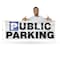 Signmission Public Parking, 36 Inch x 96 Inch, Vinyl Banner B-96-30821 - alternate 3