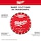 Milwaukee Tool 4" Segmented Masonry & Concrete Diamond Blade 49-93-9302 - alternate 5