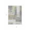 Homeroots 8' X 10' Gray Ivory And Mint Green Geometric Washable Indoor Outdoor Area Rug 612421 - alternate 5