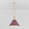 Hudson Valley Lighting Painted No. 2 16 in.Pendant in Aged Brass/Soft Crimson by Mark D. Sikes MDS352-AGB/CRN - alternate 6