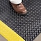 4Dock Diamond-Plate Anti Fatigue Mats, 36 in L x 6 ft W, 0.59 in Thickness, PVC, Foam, Diamond Plate MAT014 - alternate 4