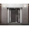 Vdomdoors Aluminum Door Cynex 6777 Brown Entry Steel Metal Modern Painted W16+36+16xH80 Right Inswing CYNEX6777EXD-BRW-W16+36+16xH80-RH-I - alternate 5