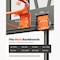 Vevor Basketball Rim Replacement Outdoor Heavy Duty Hanging Flex Hoop Net LQ-10 - alternate 6