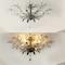 Jonathan Y Elisana 26" 4-Light Contemporary Bohemian Iron/Acrylic LED Semi Flush Mount, Silver Gray/Clear JYL9550A - alternate 9