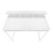 Homeroots 47" White Wood and Metal Computer Desk 490000 - alternate 8