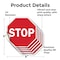 Signmission Stop, 4 inch X 4 inch, Vinyl Decal, 5PK OC-D-5PACK-4-71 - alternate 3