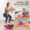 Vevor 23" Half Exercise Ball Trainer Yoga Balance Stability Ball Resistance Band AJ-22-3 - alternate 5