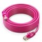 Maximm 30ft Cat6 Round LAN Patch Cable, Pink CAT6-30FTPink - alternate 1