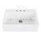 Kingston Brass 34" Fireclay Single Bowl Farmhouse Kitchen Sink with Bottom Grid and Strainer, Glossy White KGPF342410Y38E - alternate 1