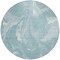Homeroots 8' Teal Blue And Aqua Round Abstract Washable Indoor Outdoor Area Rug 587490 - alternate 4