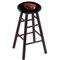 Holland Bar Stool Co Maple Counter Stool, Dark Cherry Finish, Oregon State Seat RC24MSDC - alternate 1