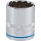 Channellock 1/2'' Drive 27 mm 12-Point Shallow Metric Socket 397768 - alternate 1