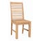 Homeroots Set of Two Brown Solid Wood Ladder Back Dining Side Chairs 522058 - alternate 6