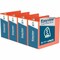 Davis Group Easyview Premium, Angle D Ring, Customizable, View Binder, (Orange, 5"), PK4 8407-19-04 - alternate 1