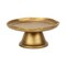 Homeroots 8in Gold Cast Iron Handmade Round Trinket Tray 634790 - alternate 7