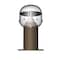 Soltech Sundial Solar Bollard Pathway Light with Sun Tracking Solar Panel, 13-Inches Tall STLSDL033WM13 - alternate 1