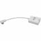 Tripp Lite RIGHT-ANGLE USB-C TO VGA ADAPTER CABLE M/F - 3.1, GEN 1, THUNDERBOLT 3, 1920 X U444-06N-VGA-RA - alternate 7