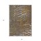 Homeroots 3' X 5' Copper Gold And Brown Abstract Washable Indoor Outdoor Area Rug 596812 - alternate 7