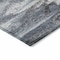 Homeroots 8' X 10' Gray And Silver Abstract Washable Indoor Outdoor Area Rug 612512 - alternate 6