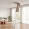 Vevor Aluminum Attic Ladder Folding Retractable Loft Stairs 9.8'-10.3' Ceiling A9 - alternate 5