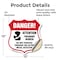 Signmission Pregnant Women Shield Sign Danger! Atten, 12 Inch X 12 Inch, Vinyl Decal SHI-D-12-433 - alternate 5