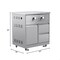 Koolmore Dual Fuel Pizza Oven, Corner Cabinet, Fridge and Cabinet, Sink, Side Burner, BBQ Grill with Cabinet KM-OKSKIT-CONFIG113 - alternate 7