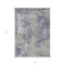 Homeroots 9' X 12' Purple And Green Abstract Washable Indoor Outdoor Area Rug 564285 - alternate 7