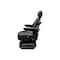 Uni Pro 698 Air Suspension Seat | 12-Volt | Black Fabric 8765 - alternate 14