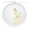 Smarty Had A Party White with Gold Floral Plastic Dinnerware Value Set, 240PK 210WHGVP-CASE - alternate 7