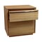 Homeroots 28" Natural Solid and Manufactured Wood Two Drawer Nightstand 555397 - alternate 14