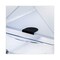 Deflecto Stackable Cube Organizer, Double Cube, Plastic, 12 x 6 x 6, Clear 350501 - alternate 7