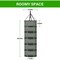 Ipower Herb Drying Rack 6-Layer 2-Feet Hanging Mesh Net Dryer Collapsible with U-Shape Zippers, Pot GLDRYRCLOSEUD2L6 - alternate 6