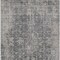 Homeroots 9' X 12' Charcoal And Silver Abstract Washable Indoor Outdoor Area Rug 616608 - alternate 9