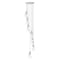 Z-Lite Aimie 7-Light Chandelier, 18 in W x 16 in H, Brushed Nickel 828P7-7R-BN - alternate 1