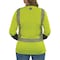 Ergodyne Hi-Vis Shirt, S, Lime, Long Sleeve 22332 - alternate 8