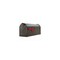 Gibraltar Mailboxes Mailbox Gibraltar es Elite Classic Galvanized Steel Post Mount Venetian Bronze Powder Coated E1100BZAM - alternate 1