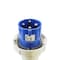 Walther-Werke Pin and Sleeve Plug, 60A, 3Ã¸ 250 or 230, 3 Phase, 3 Pole, Blue, Screw Terminals Wire Connection Type 269409 - alternate 9