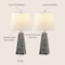 Jonathan Y Owen 20.5" Contemporary Resin LED Table Lamp, Dark Gray Terrazzo, 2PK JYL1037C-SET2 - alternate 9