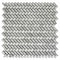 Apollo Tile Silver 11.8 in x 11.9 in Glass Glossy Floor and Wall Mosaic Tile 9.75 sqft/case, 10PK APLAHB8805A - alternate 1